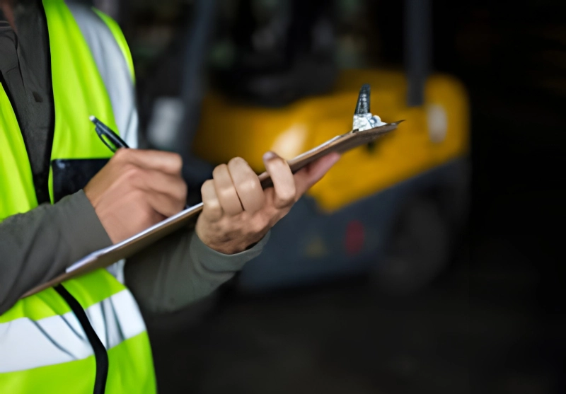 REALIZA SIEMPRE EL CHECK LIST DE TU MONTACARGA